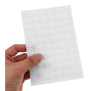 Ipetboom Puntos Adhesivos de Doble Cara Transparentes Círculos Autoadhesivos Redondos 12Mm Diámetro 700 Unidades 10 Hojas Adhesivo Removible sin Residuos para Scrapbooking Tarjetas y