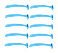 Ipetboom Raspador De Talón Profesional Para Pies Piel Muerta 10 Piezas Tamaño Estándar Eliminación De Callos y Durezas Cuidado En Casa y Salón Para Pedicura Resistente Plástico y Acero Inoxidable Azul