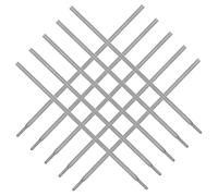 Ipetboom Recambios Para Rotulador De Tatuajes Piel 10 Unidades Punta Fina Aleación De Aluminio Para Plantillas y Maquillaje Cejas Profesionales Uso Cosmético