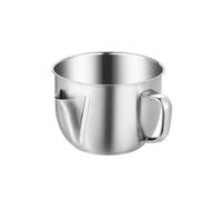Ipetboom Recipiente Filtro de Aceite de Acero Inoxidable 304 sin Tapa Taza Coladora de Grasa para Cocina y Restaurante Separador Saludable de Aceite para Sopa y Condimentos Uso en