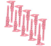 Ipetboom Regla Mapeo Cejas Calibrador Plástico Duradero Herramienta Medición Portátil Precisión para Microblading y Maquillaje Permanente Rosa