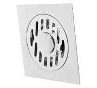 Ipetboom Rejilla de Desagüe Cuadrada de Acero Inoxidable 12X12 CM Válvula Antirretorno Tapón de Desagüe para Baño Ducha y Lavadora Sistema Antiolor para Drenaje