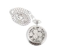 Ipetboom Reloj De Bolsillo Hueco Vintage Diseño De Flores Relieve Moderno y Creativo para Relojes Hombre