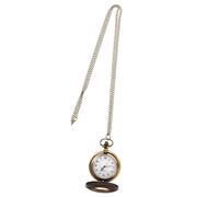 Ipetboom Reloj De Bolsillo Vintage con Tapa Abatible para Hombre y Mujer Diseño Retro Compacto y Ligero Cuarzo Portátil Decorativo Accesorio De Moda Unisex