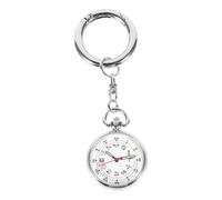 Ipetboom Reloj de Enfermera para Médicas Reloj de Bolsillo Llavero de Inoxidable para Enfermeras y Estudiantes de Medicina
