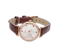 Ipetboom Reloj de Pulsera Decorativo para Mujer Esfera de Flores Colores Correa de Cuero Reloj de Cuarzo para Ocasiones Obsequios y Elegante