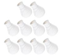 Ipetboom Remates Decorativos para Barras de Cortina Romanas, 10 Piezas Cabezales Escultóricos para Extremos, Accesorios para Varillas de Cortina, Decoración Funcional para Ventanas, Hogar