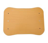 Ipetboom Reposapiés de Madera Ergónomico Antideslizante con Diseño Inclinable para Oficina y Hogar Taburete Pequeño para Soporte de Pies y Mejora Postural Bajo Escritorio