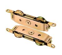 Ipetboom Repuestos de Rodillos para Puertas Corredizas de Aleación de Aluminio 2 Piezas Rodamientos de Precisión para Ruedas Deslizantes de Puertas Mosquitera 1-1/4 Pulg