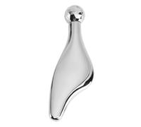 Ipetboom Rodillo Color de Aleación Facial Portátil de Masaje Zinc Fácil para Retrasar el Envejecimiento de Llevar y Uso Diseño Redondo Plata en Cuerpo y Cabello