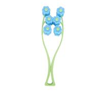 Ipetboom Rodillo Facial V-shape Mango Ergonómico Para Masaje De Mentón y Mejillas Herramienta De Estiramiento y Relajación Facial Para Cuidado Personal y