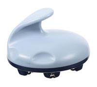 Ipetboom Rodillo Masajeador de Acero Inoxidable 360° para Pies y Cuello, Masaje Manual Compacto para Aliviar Músculos y Mejorar Circulación, Adecuado para Uso en Oficina y Hogar