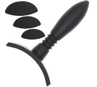 Ipetboom Sello para Sombras de Ojos de Silicona Mango Negro Set de 4 Piezas Tamaños L Herramienta Práctica de Maquillaje para Mujeres y Niñas Portátil y Fácil de Usar para Looks