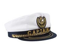 Ipetboom sombrero capitanes para gorra fiesta canotié primero sombrero de de vela sombrero de disfraz de capitan sombrero pirata adulto poliéster