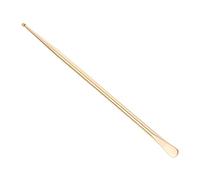 Ipetboom Sonda de Punta de Cobre Puro Bolígrafo de Sonda para Masaje Auricular 1 Unidad Duradera Dorada para Acupuntura Cuidado de Salud Familiar y Alivio de Estrés