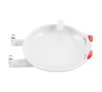 Ipetboom Soporte Cerámica para Cucharas y Palillos Diseño Gato para Cocina Multifuncional Antideslizante Decoración Práctica para Encimera