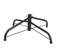 Ipetboom Soporte de Árbol de Navidad de Metal Pintado Base Resistente para Árboles de Navidad Diseño con Tripodes para Estabilidad y Durabilidad