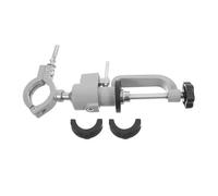 Ipetboom Soporte de Banco Pequeño de Aluminio Abrazadera Giratoria 360 Grados Base Estable para Taladro Eléctrico y Amoladora Accesorio Multifuncional para Herramientas Eléctricas de