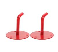 Ipetboom Soporte Mural para Extintor de 2-9 Kg en Hierro Resistente Gancho Fijo para Extintores de Co2 Montaje en Pared para Seguridad contra Incendios Juego de 2 Unidades