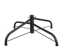 Ipetboom Soporte para Árbol de Navidad de Metal Pintado Base Estable Diseño de Cuatro Patas para Decoraciones Navideñas