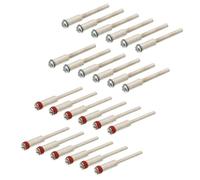 Ipetboom Soporte para Disco de Rueda y Mandril de Tornillo para Herramientas Rotativas, 40 Piezas (3 Barras de 6 Mm y 2 Barras de 2,35 Mm), Compatibles Papel de Lija y Discos de Corte,