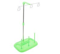 Ipetboom Soporte para Hilos de Máquina de Coser Carretes Resistente y Duradero Accesorio Práctico para Bordado y Patchwork Compatible con Máquinas de Uso Doméstico Color Verde
