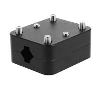 Ipetboom Soporte para Teléfono GPS de Motocicleta Aleación de Aluminio Compatible Manillares de 12-16 MM Color Negro Soporte de Navegación Resistente para Viajes y Rutas en Moto