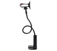 Ipetboom Soporte para Teléfono Móvil Ajustable con Clip Práctico para Escritorio y Cama Base Antideslizante Compatible Mayoría de Smartphones y Lectores Electrónicos Pequeños Diseño