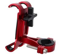 Ipetboom Soporte para Teléfono Móvil y Navegación para Motocicleta y Bicicleta Aleación de Aluminio, Fijación Segura y Montaje Sencillo para Ciclismo y Ebikes