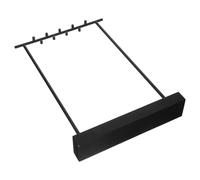 Ipetboom Soporte Vintage Caligrafía para de Negro Pinceles de Hierro Diseño Estante para Almacenamiento y Adecuado para Caligrafía China y Dibujo Artístico