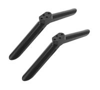 Ipetboom Soportes de TV para Escritorio 40 Pulgadas, Patas de Base Negras con Tornillos y Almohadillas Antideslizantes, Kit de 2 Unidades para Soporte de Pantalla LED en Hogar y Oficina