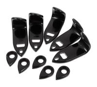 Ipetboom Soportes para Pulgar de Saxofón 5 Piezas Negro Almohadillas de Apoyo para Saxofón Alto Tenor y Soprano Accesorios para Práctica Musical Alivio de Fatiga y Protección