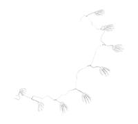 Ipetboom String of Halloween Skeleton Hand Decorations Creepy Lightweight Wall Hanging Decor For Haunted Houses Parties and Escape Rooms Reusable Scary Halloween Home Ornament