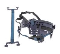 Ipetboom Suspensión de Casco de Construcción Forro Absorbente de Sudor Desmontable de 8 Puntos Ajuste Perilla de Trinquete Repuesto Duradero para Casco de ala Completa Uso Obra y