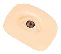 Ipetboom Tablero De Práctica De Maquillaje De Ojos Simulada Lavable Herramienta De Entrenamiento Facial Falsa Para Sombras De Ojos Práctica De Maquillaje Reutilizable Maniquí De Silicona