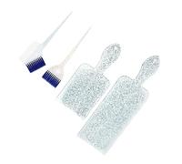 Ipetboom Tablero Para Teñir El Cabello Tabla Para Mechas y Balayage Incluye Brocha Para Tinte De Cabello Herramienta De Salón Para Aplicar Color Para Teñir Aceite o Tintes Líquidos