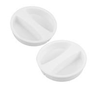 Ipetboom Tapas Antipolvo para Facial Frío y Caliente, Accesorio de 2 Piezas de 2,17 Pulgadas, Protección para Puerto de Llenado de Agua, Repuesto Compatible para Cuidado Piel