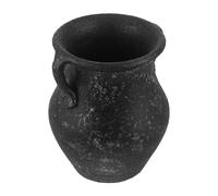 Ipetboom Tarro para Guardar Vajilla de Cerámica Rústico Soporte para Utensilios de Cocina Vintage Portautensilios para Palillos Cucharas Tenedores y Vajilla para Bar Restaurante y Oficina