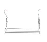 Ipetboom Tendedero de Acero Inoxidable Multifuncional para Balcón Secador de Ropa y Zapatos Compacto Antioxidante y Resistente para Espacios Pequeños y Uso Interior y Exterior