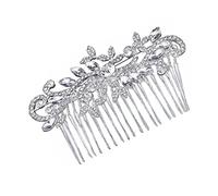 Ipetboom Tiara Para Mujer Tocado Peineta Para Novia De Mujer Con Diamantes De Imitación
