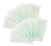 Ipetboom Tiras De Cera Depilatorias 30 Unidades Tamaño Pequeño Tela No Tejida Para Depilación Facial y Corporal Mujer Uso Desechable Para Piernas, Axilas y Brazos