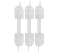 Ipetboom Tiras para Heridas Cierre de Cremallera 3 Piezas 45x10 Mm Color Claro, Vendajes Adhesivos de Tela Transpirable y Elástica para Cuidado de Heridas y Primeros Auxilios, Pack