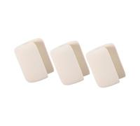 Ipetboom Topes de Puerta para Niños Pequeños 3 Piezas Color Beige Antiahuecos de Eva Protección contra Pellizcos Seguro para Habitaciones Infantiles