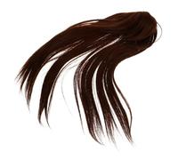 Ipetboom Toppers De Cabello Natural Con Flequillo Clip Para Mujeres Con Cabello Fino Cobertura Ligera Costuras Marrón Oscuro Para Eventos y Uso Diario