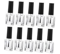 Ipetboom Tubo De Bálsamo Labial 20 Piezas Botella De Esmalte De Uñas Recipientes Para Muestras De Pintalabios Botella De Retoque De Uñas Pp De Nylon Importante Herramientas De Manicura