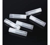 Ipetboom Tubos De 25 Piezas Vacíos Tubos De Contenedor Transparentes Con Tapas Para El Lápiz Labial De Bricolaje Casero
