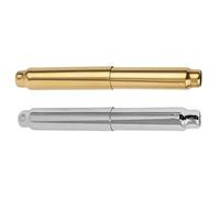 Ipetboom Varillas de Repuesto para Portarrollos de Papel Higiénico 2 Piezas de Acero Inoxidable Resorte Soporte Ajustable Cromado y Dorado para Rollos de Baño Versátiles