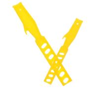 Ipetboom Varillas para Mezclar Pintura de Plástico Reutilizables 2 Piezas Grande y Pequeño Agitadores Manuales para Barniz y Adhesivos Herramienta Portátil para Bricolaje Reutilizable