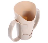 Ipetboom Vaso Adaptativo para Personas Mayores con Doble Asa y Boquilla Inclinada Antiahogos Taza para Disfagia y Pacientes Encamados Ayuda la Hidratación Segura
