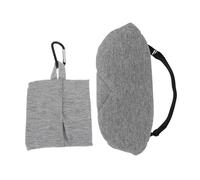 Ipetboom venda eye mask for sleeping sleep mask bqlash pestañas mascara de pestañas bq lashes pestañas de sombra para dormir en el para dormir tela Grey